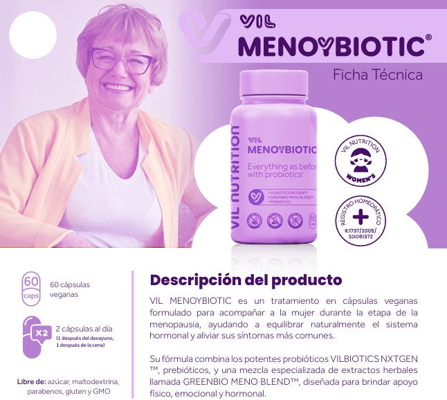 ❤️PROBIOTICOS NATURALES🌿PARA UNA MENOPAUSIA SIN MOLESTIAS🤩