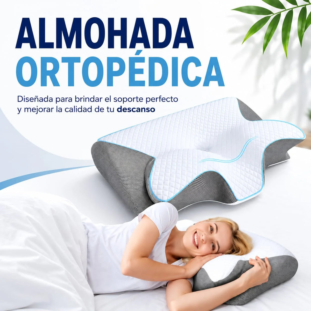 😴ALMOHADA ORTOPÉDICA😍 ERGODREAM 💆🏻♀️COMFORT💆🏻♂️