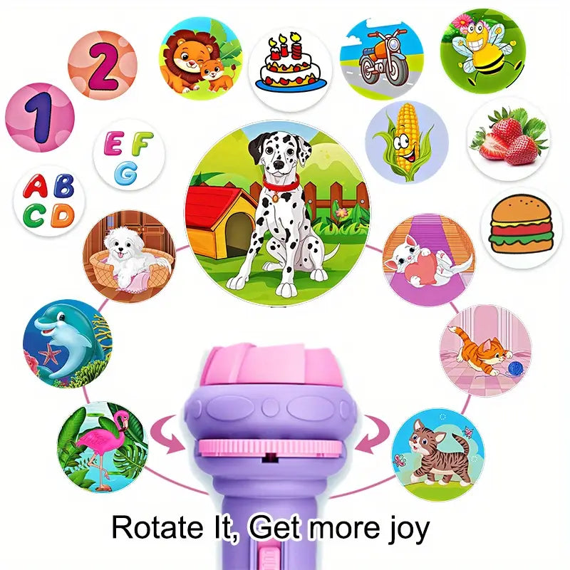 🤩PROYECTOR DE LUCES DIDÁCTICO🥳 EDUCATIVO PARA NIÑOS🌞