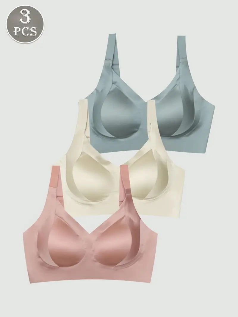 🚨40% DE DESCUENTO🚨 BRASIER DE SATIN SIN VARILLAS🌟SEXY, ELEGANTE Y CÒMODO❤️