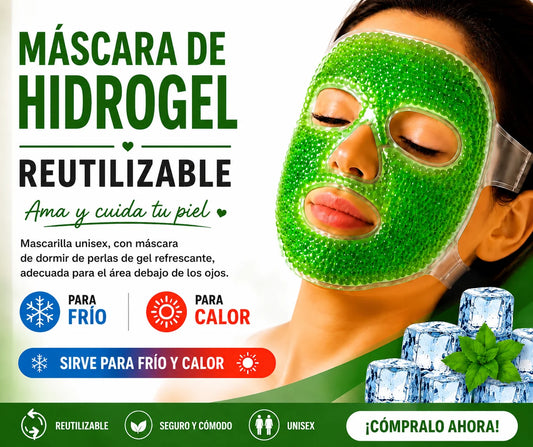 😍MÁSCARA DE HIDROGEL PARA FRÍO🥶 Y CALOR🔥