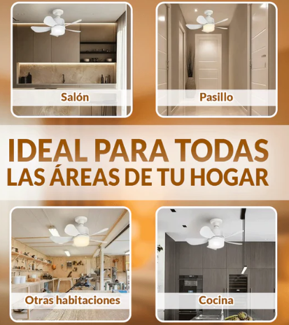 PRECIO OFERTA🤑VENTILADOR 2 EN 1😎CON BOMBILLA AHORRADORA🔋