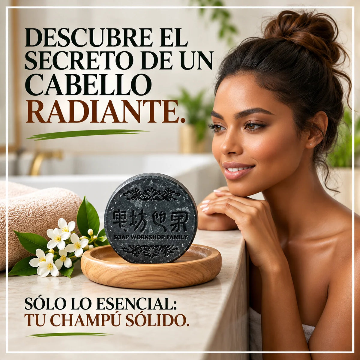 🔥5 X EL PRECIO DE 1😱SHAMPOO ANCESTRAL🧴 EN BARRA CON INGREDIENTES NATURALES🌿