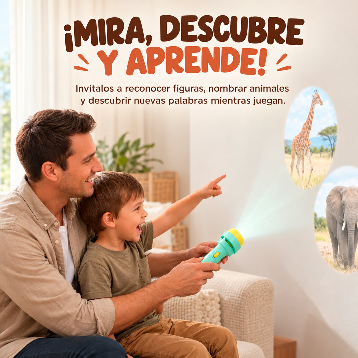 ✨PROYECTOR INFANTIL EDUCATIVO🔦DIDÁCTICO Y PORTÁTIL🔥PROMOCIÓN 3X1🔥