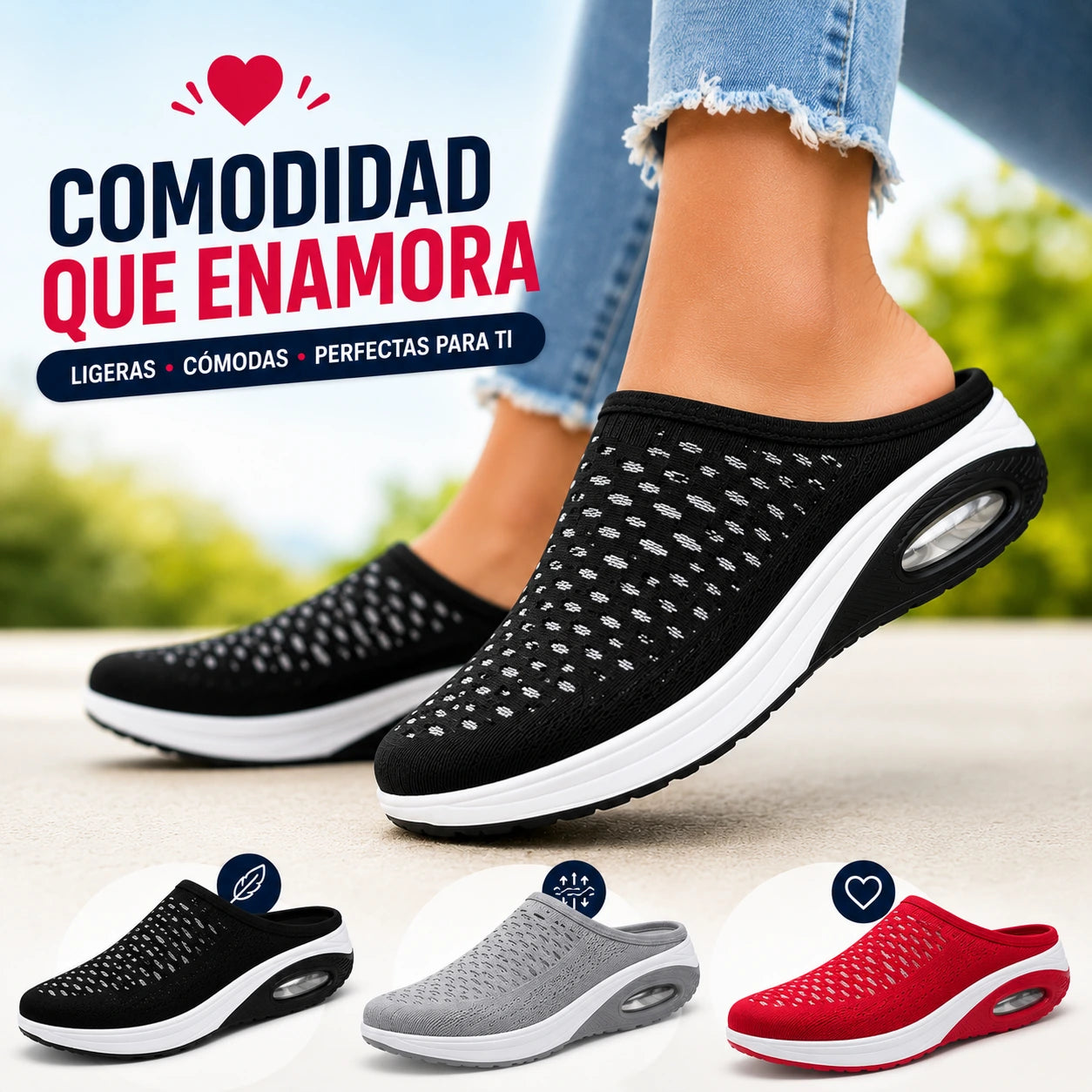 👟CALZADO PARA DAMA👩🏻‍🦳 AIRFLEX COMFORT☁️