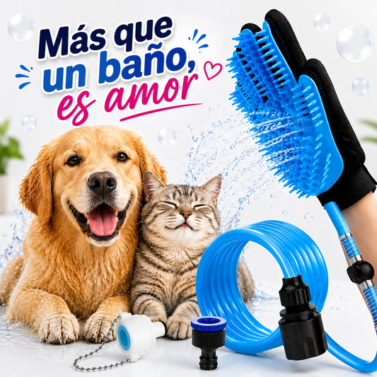 🧤GUANTE 3 EN 1 🚿SPA-PET PARA 🐶MASCOTAS🐱
