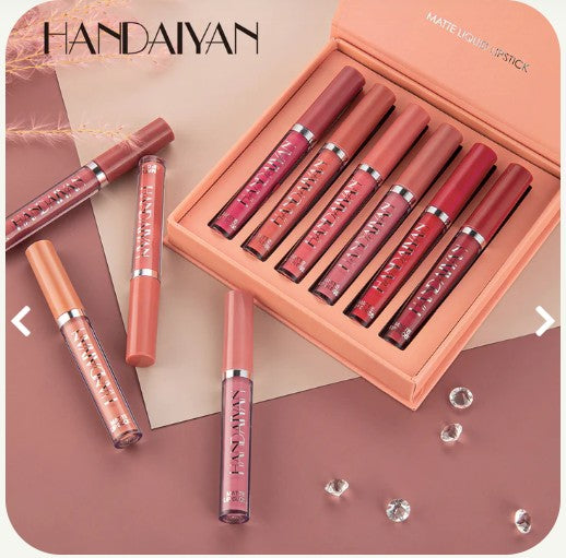 🥰LLEVA 6 LABIALES MATE DE LARGA DURACION CON PRECIO DE OFERTA❤️