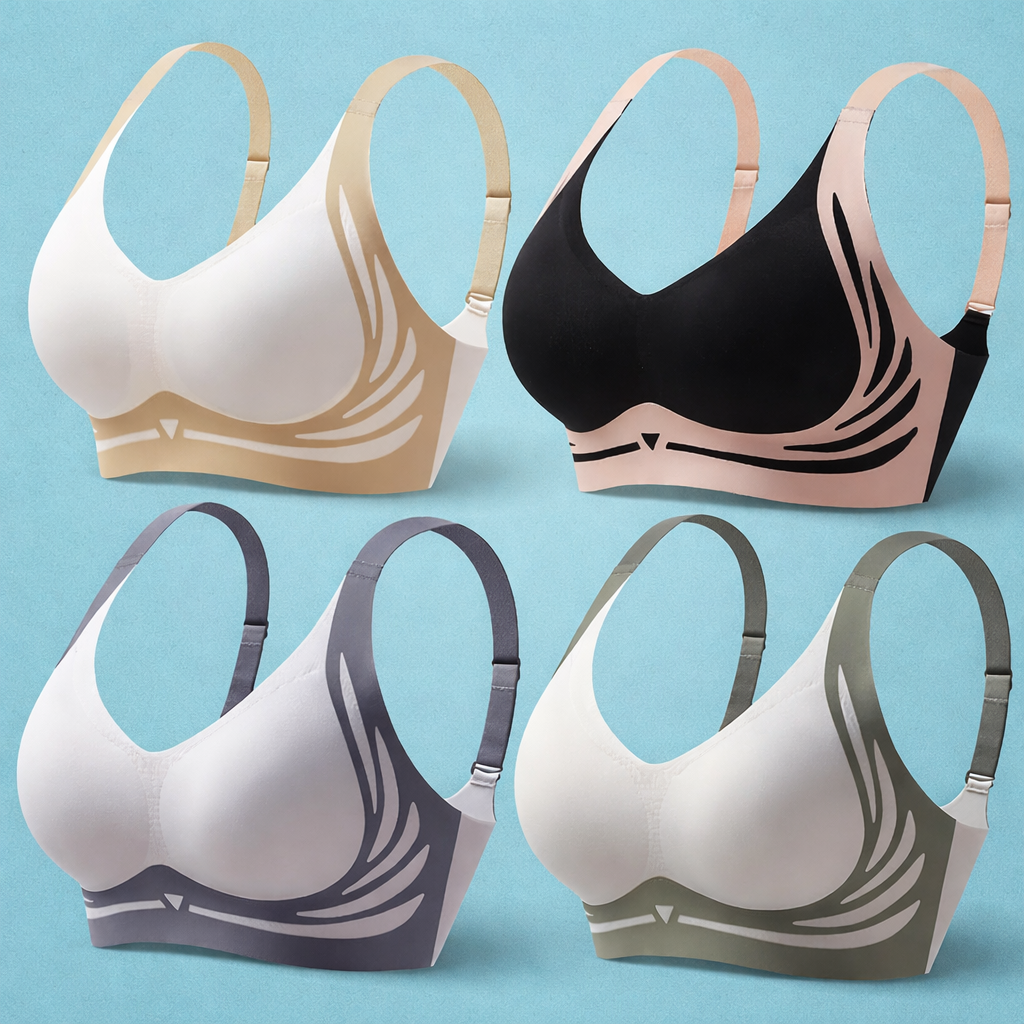 💖3 BENEFICIOS EN 1😮BRASIER SIN VARILLAS ULTRA COMODIDAD🤩