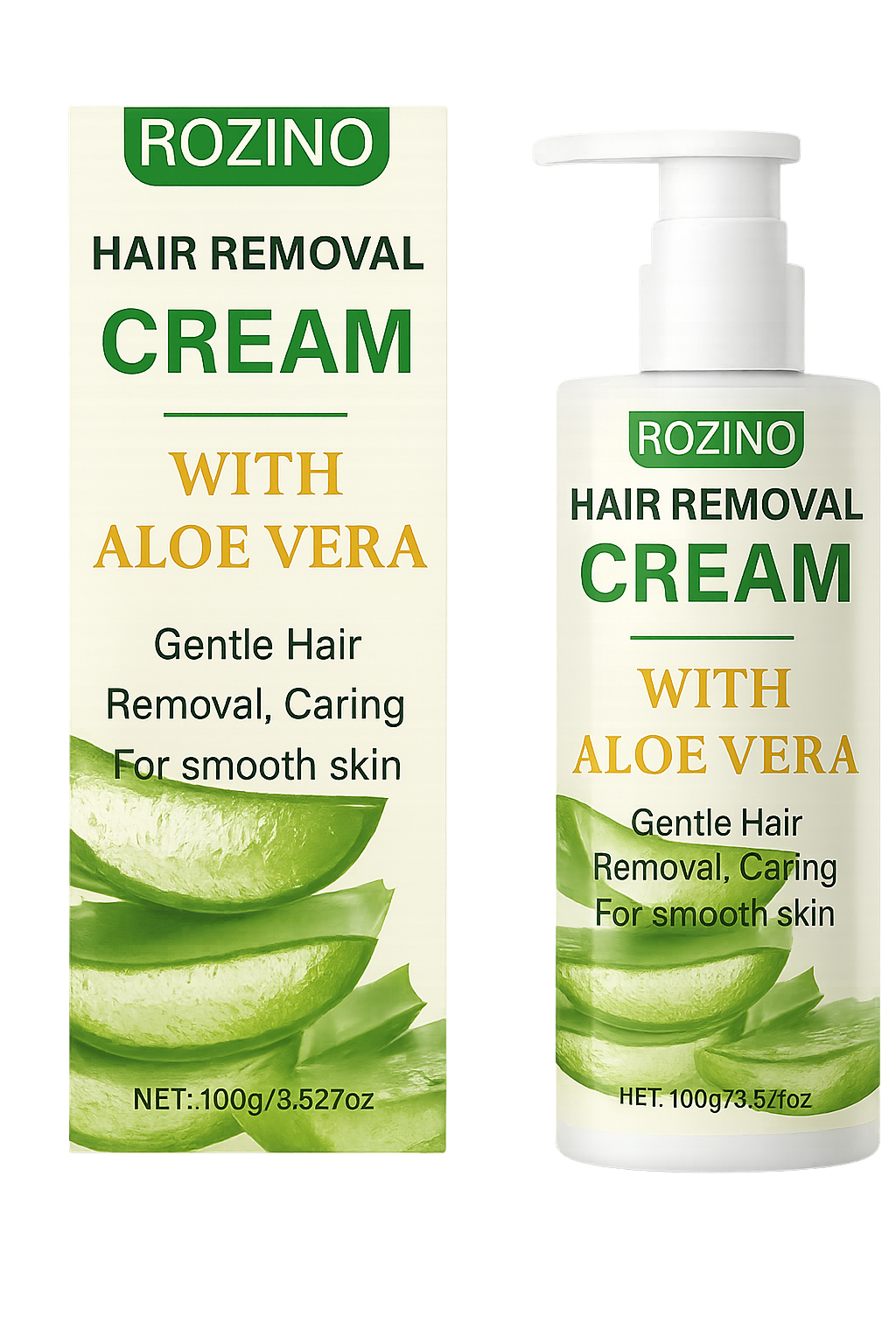 🌟CREMA DEPILATORIA ACLARANTE CON ALOE VERA🪷🌿