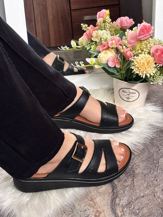 🚨40% DE DESCUENTO💥 SANDALIAS CONFORT🌟 ÚLTIMA COLECCIÓN EN CUERO🥰