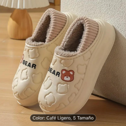 😍PANTUFLA UNISEX IMPERMEABLE💦 CON SUELA CONFORT🥰