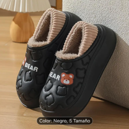 😍PANTUFLA UNISEX IMPERMEABLE💦 CON SUELA CONFORT🥰