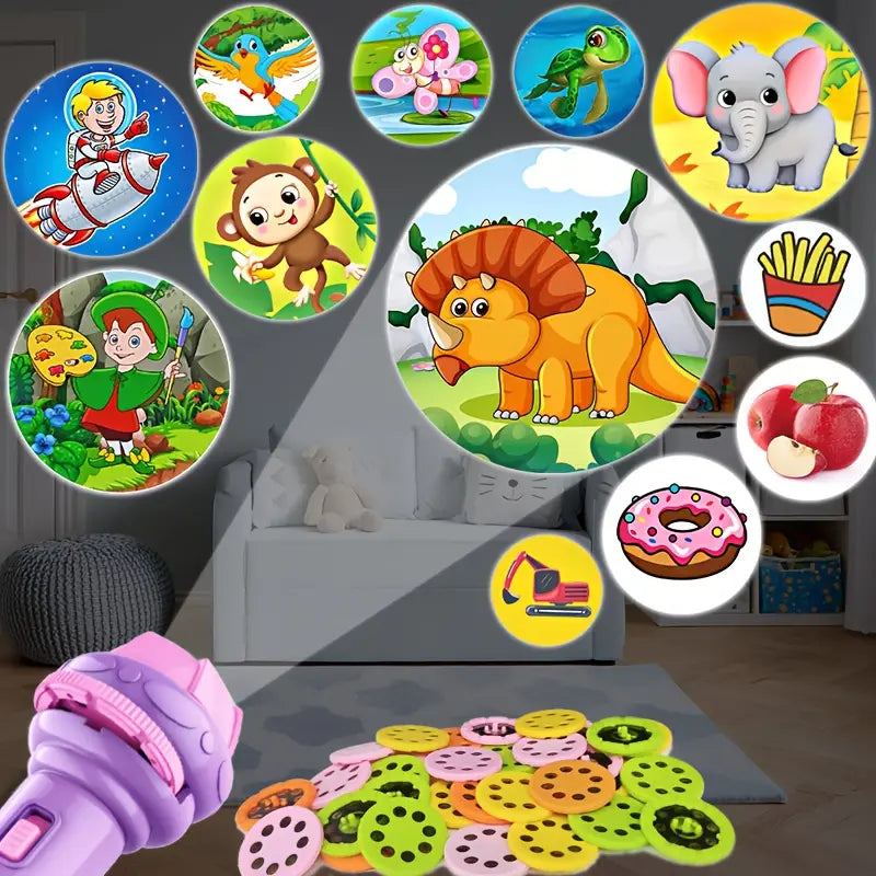 🤩PROYECTOR DE LUCES DIDÁCTICO🥳 EDUCATIVO PARA NIÑOS🌞