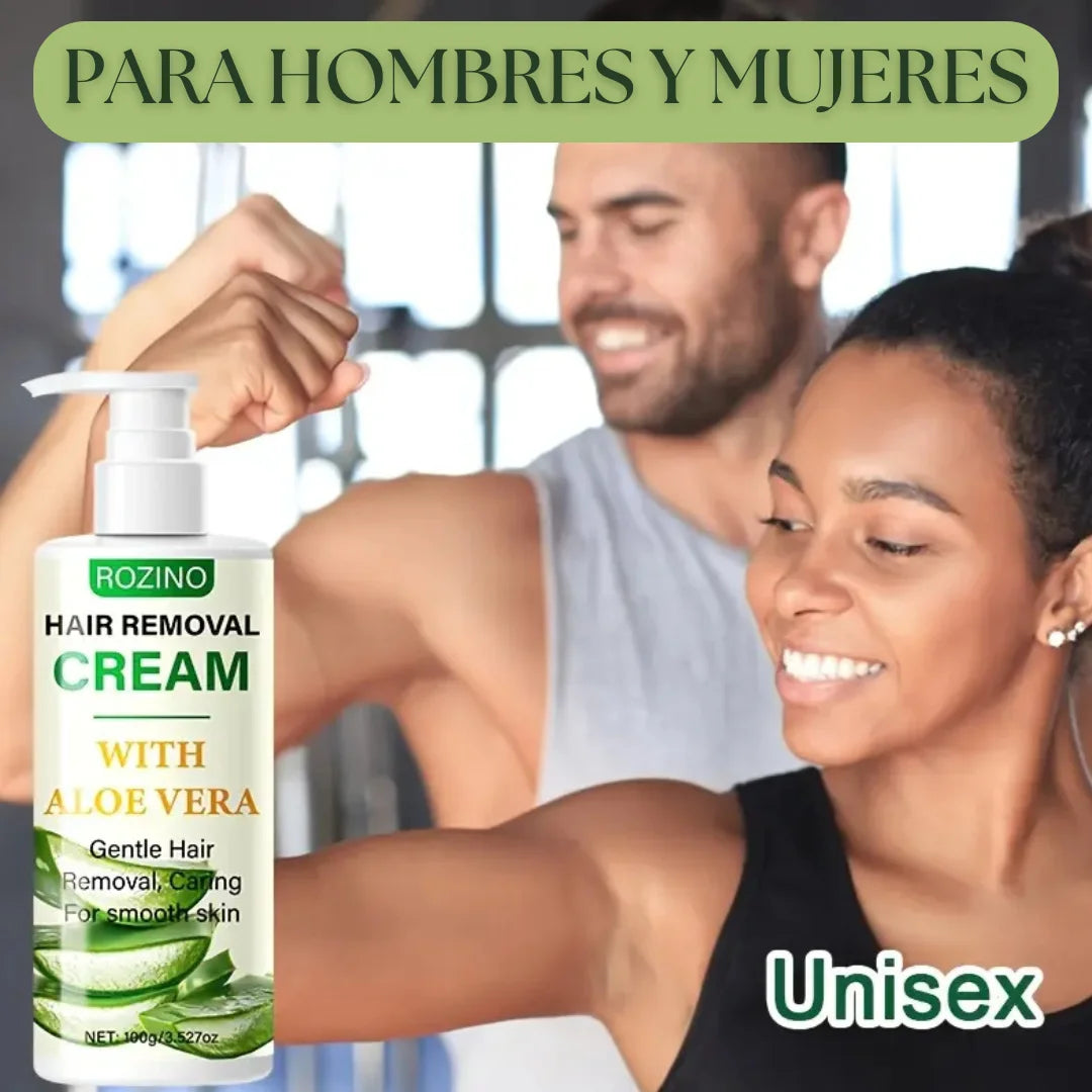 🌟CREMA DEPILATORIA ACLARANTE CON ALOE VERA🪷🌿