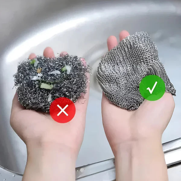 🔥PAÑOS MÁGICOS ARRANCAGRASA🚨EN ACERO INOXIDABLE✅