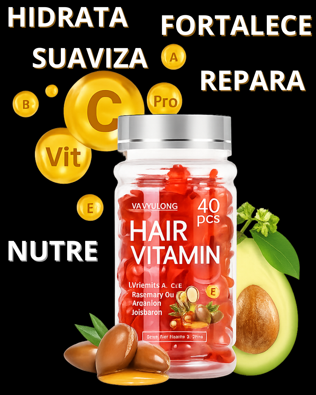 💝SERUM MULTI-VITAMINICO🌿PARA EL CABELLO🌟