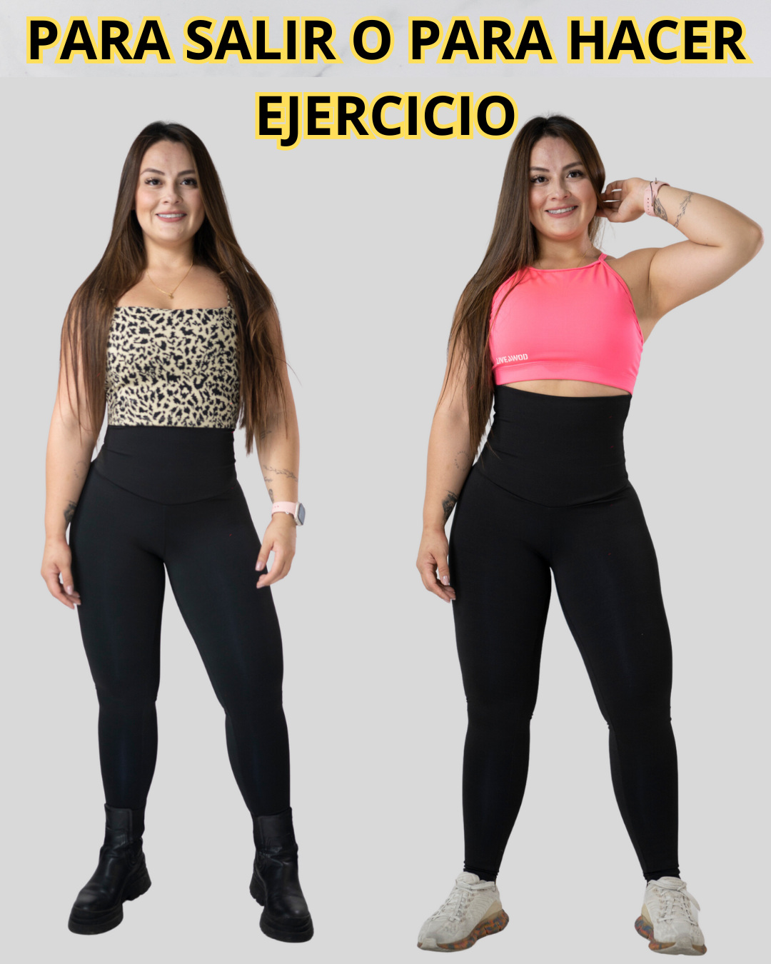 🚨LEGGINS QUEMADOR🔥 DE GRASA CON REALCE Y CONTROL ABDOMINAL😎