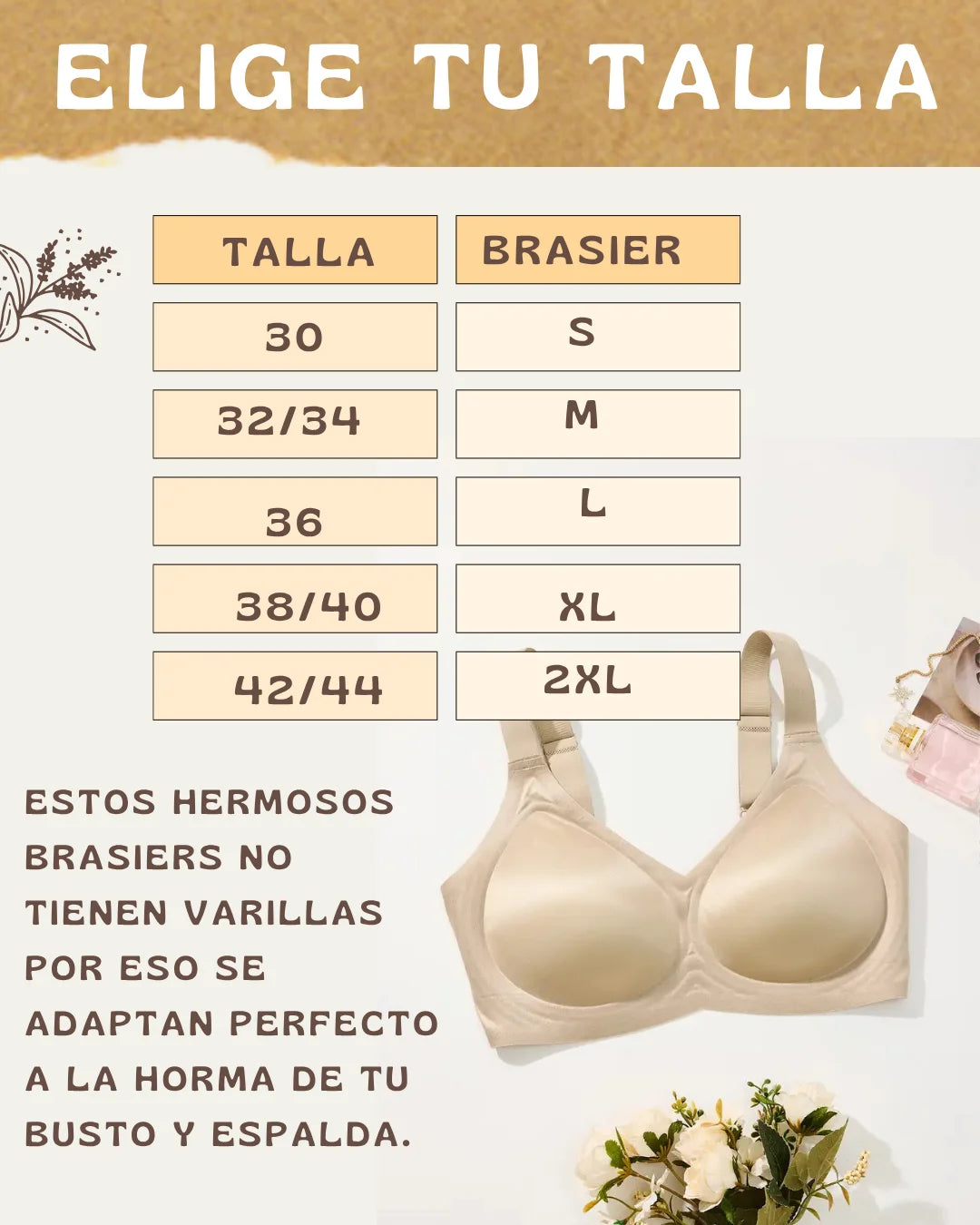 🚨40% DE DESCUENTO🚨 BRASIER DE SATIN SIN VARILLAS🌟SEXY, ELEGANTE Y CÒMODO❤️