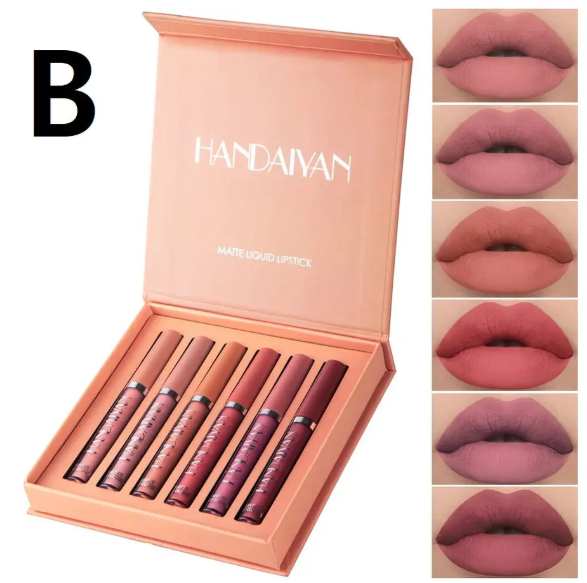 🥰LLEVA 6 LABIALES MATE DE LARGA DURACION CON PRECIO DE OFERTA❤️