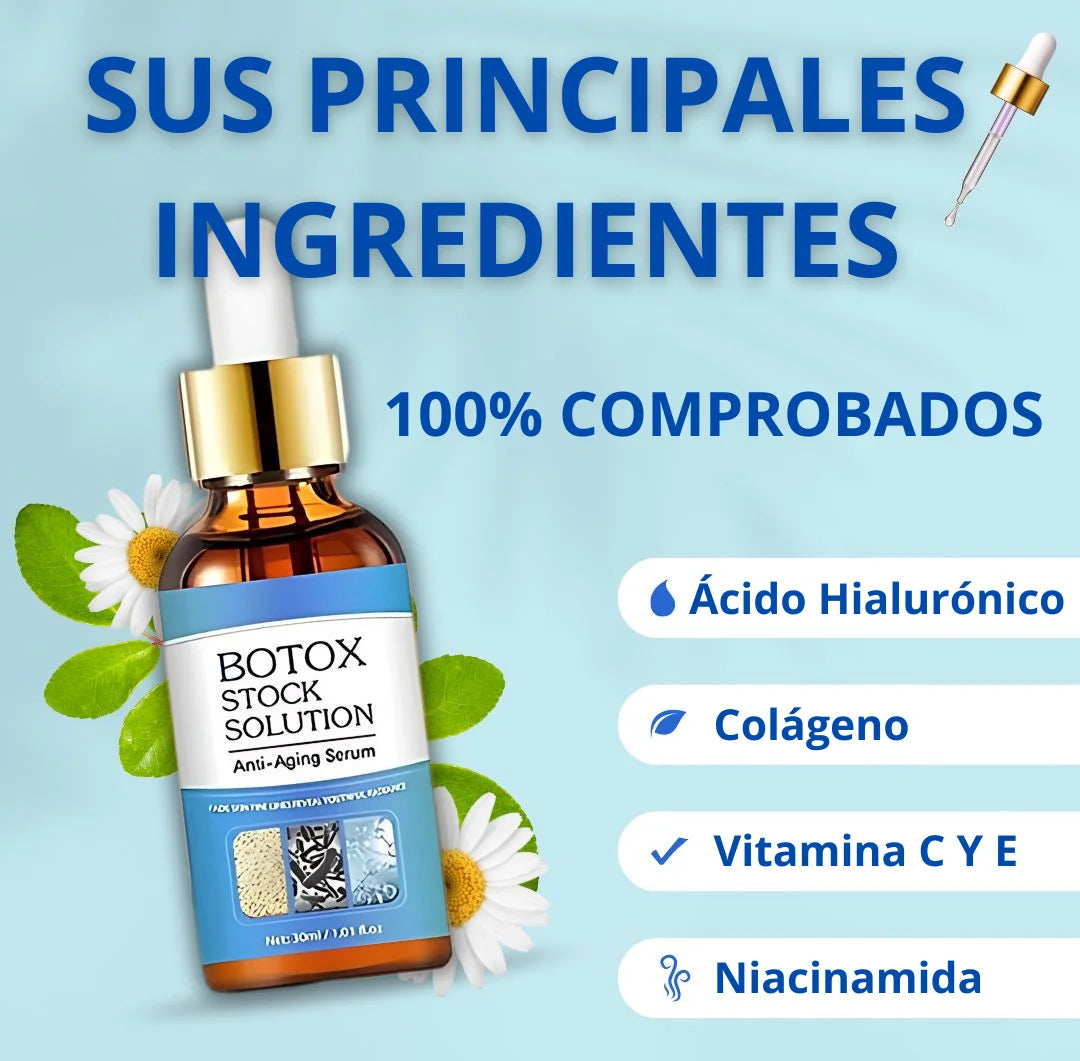 💝💦BOTOX EN SUERO ANTI-ENVEJECIMIENTO🌸😍 REJUVENECEDOR👩✨