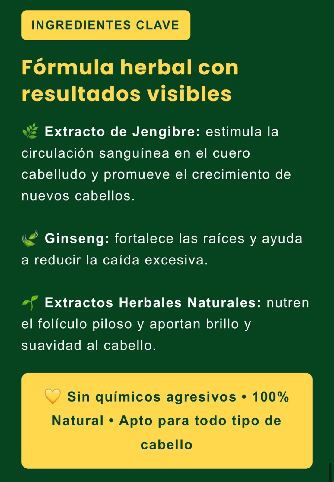 ☘️TRATAMIENTO EFECTIVO✅ PARA CAIDA DE CABELLO CON JENGIBRE🥜