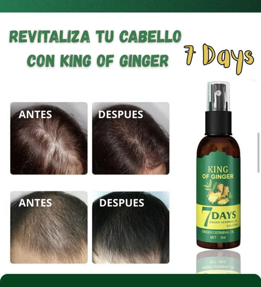 ☘️TRATAMIENTO EFECTIVO✅ PARA CAIDA DE CABELLO CON JENGIBRE🥜