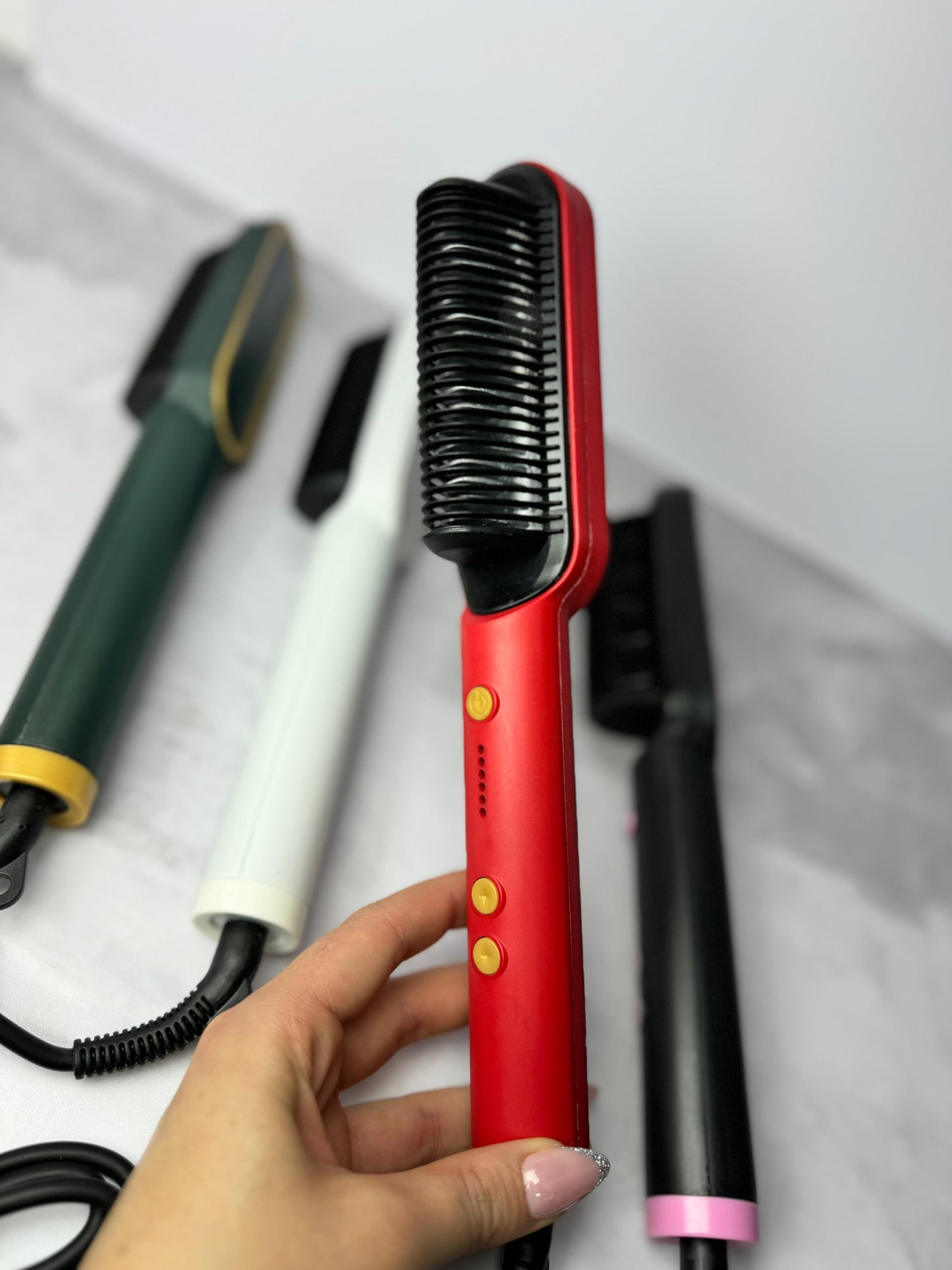 😍CEPILLO ALISADOR 4 EN 1💯PREMIUM🌟