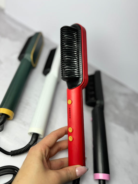 😍CEPILLO ALISADOR 4 EN 1💯PREMIUM🌟