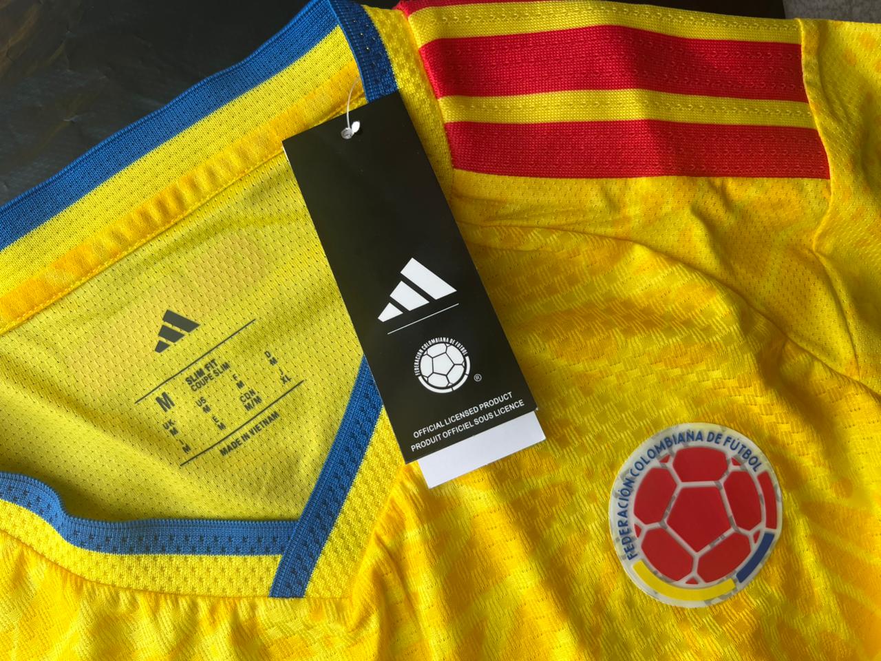 🔥CAMISETA SELECCION COLOMBIA💛💙❤️MUNDIAL 2026⚽ CALIDAD ORIGINAL ✅UNA BELLEZA🤩