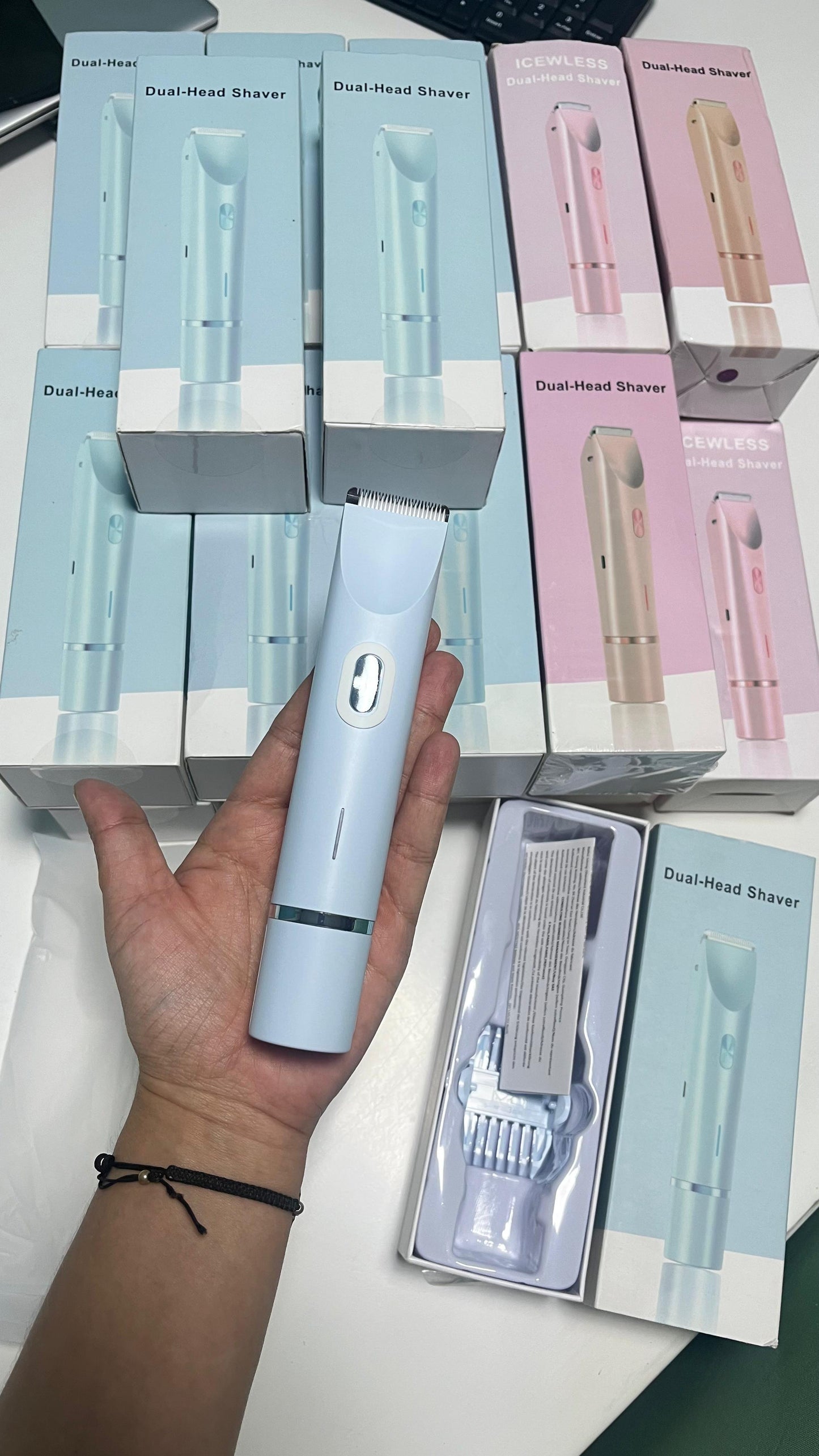 🔥GRAN REMATE🔥DEPILADORA PREMIUM 2en1 🌟RECARGABLE Y PORTÁTIL🤩