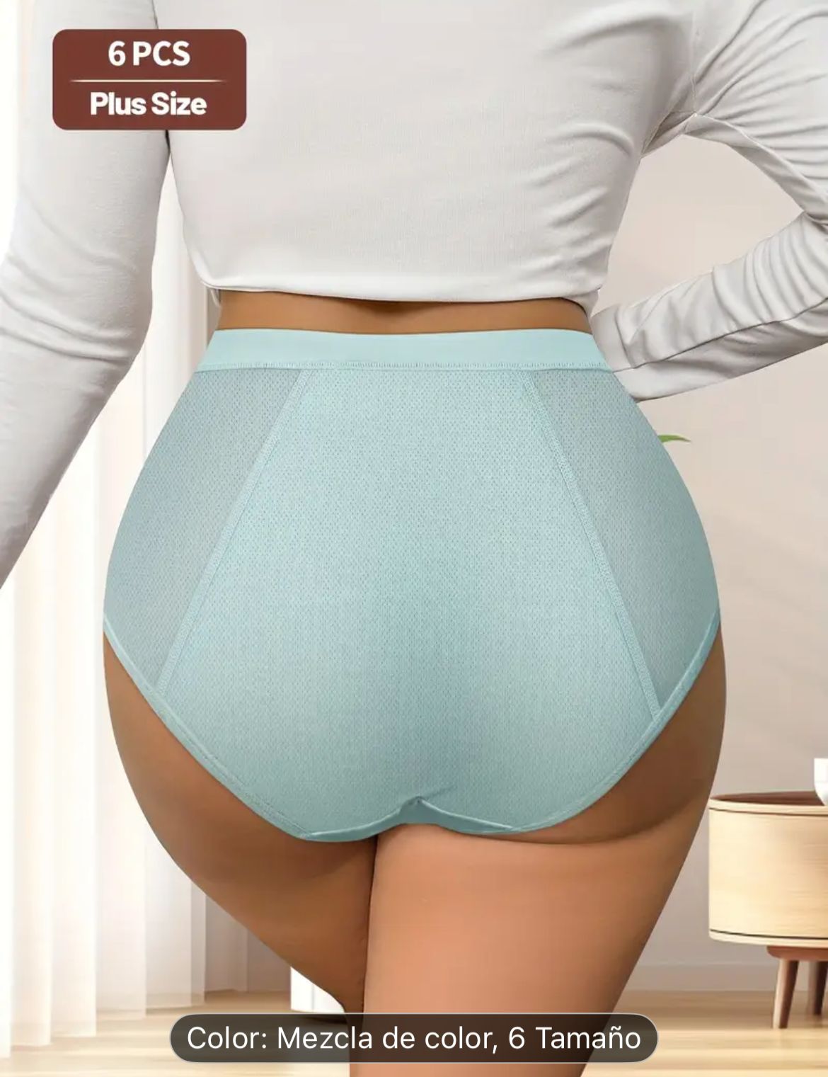 ❤️OFERTA🔥PANTY SUPER ABSORBENTE💦 PARA ORINA Y PERIODO🩸