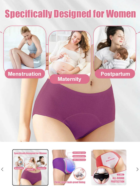 ❤️OFERTA🔥PANTY SUPER ABSORBENTE💦 PARA ORINA Y PERIODO🩸