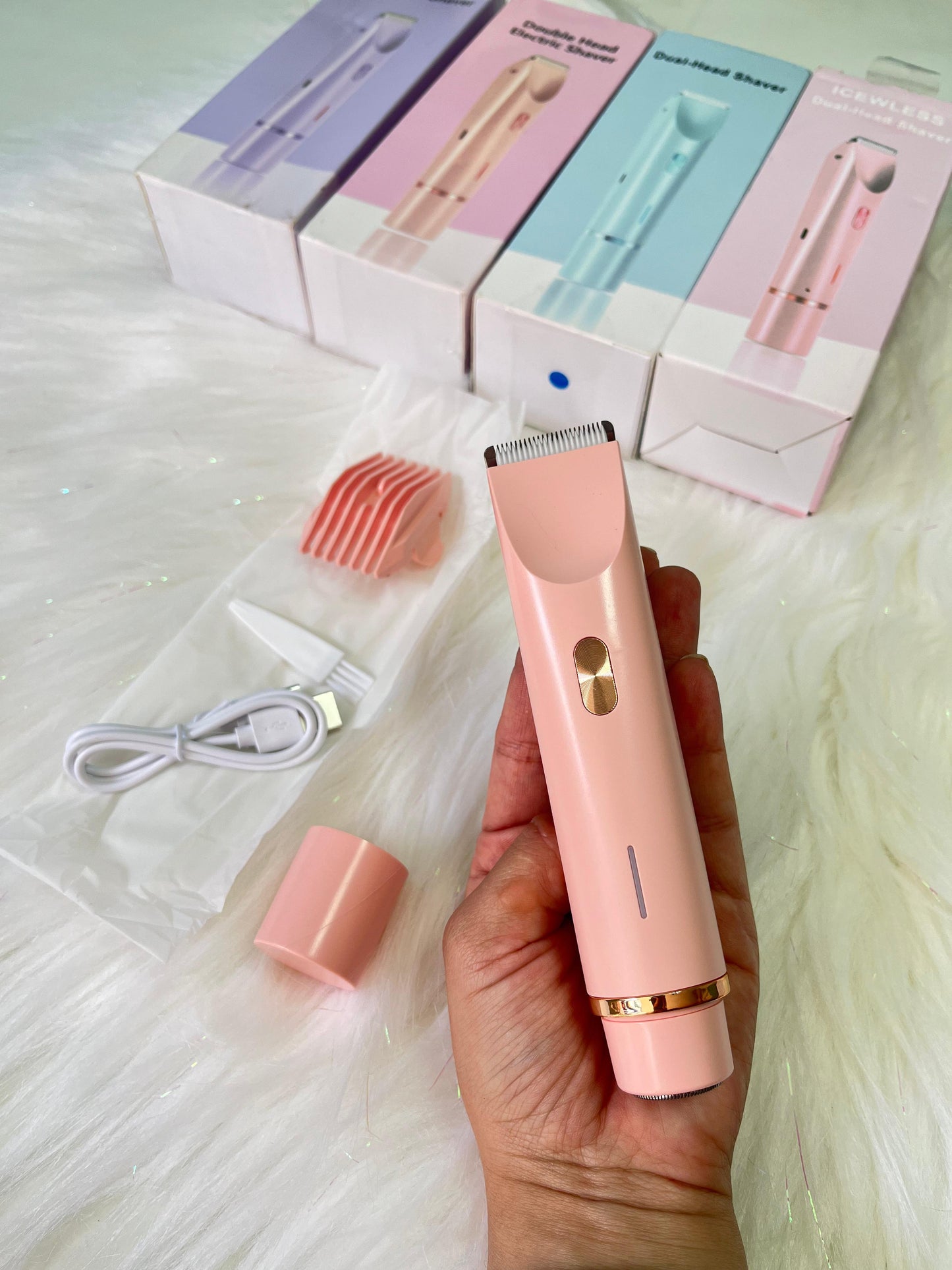 🔥50% DESCUENTO 🔥💎DEPILADORA PREMIUM 2en1 🌟RECARGABLE Y PORTÁTIL🤩