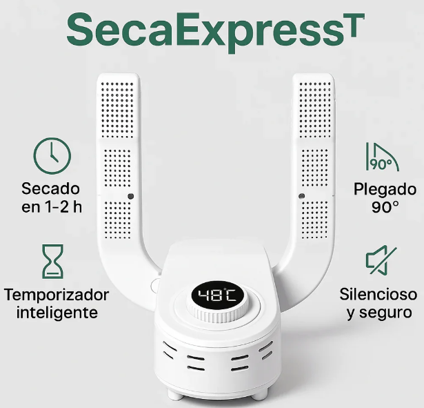 🎁OFERTA‼️SECADOR DE ZAPATOS MULTIFUNCIONAL🥳