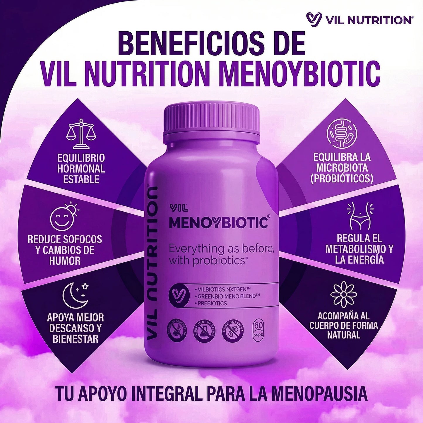 ❤️PROBIOTICOS NATURALES🌿PARA UNA MENOPAUSIA SIN MOLESTIAS🤩