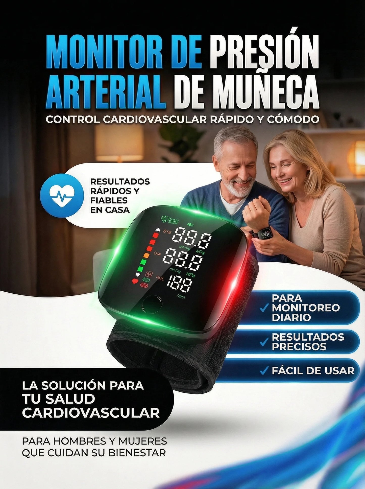 🌟TENSIÓMETRO DIGITAL🚦PORTATIL Y RECARGABLE🔋