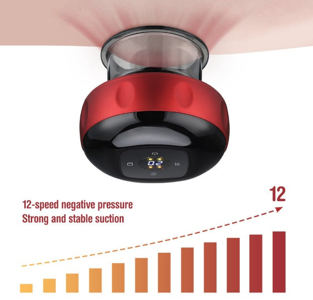 🚨MASAJEADOR INTELIGENTE💡CON VENTOSA TERAPEUTICA🤩